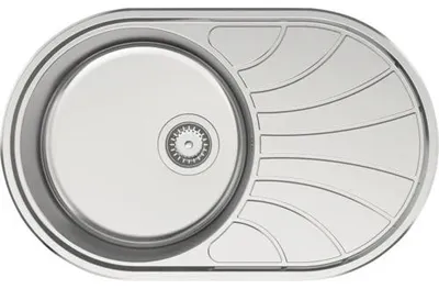Produktbild von CENTA Spüle ELEKTRA 45 77 x 48 cm edelstahl