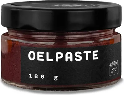 Produktbild von Bio OELPASTE 180 Gramm Oliventapenade von OEL Berlin
