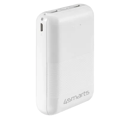 Image de 4Smarts Volthub Go2 10000mAh Banque de puissance 1x USB-C / 2x ports USB - Blanc