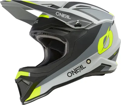 Produktbild von O'Neal Helm 1SRS STREAM schwarz/gelb XXL (63/64 cm)