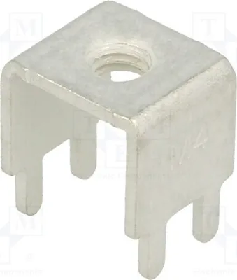 Produktbild von 10x Verbinder: Schraubklemme THT,Schraubklemme -7(M4) -Lötanschlüsse ohne Schrauben