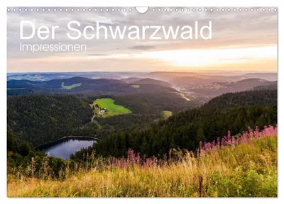 Produktbild von Der Schwarzwald Impressionen (Wandkalender 2027 DIN A3 quer), CALVENDO Monatskalender