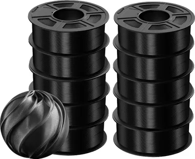 Obrázok produktu pre vlákno do 3D tlačiarne, vysokorýchlostné, bez bublín, TPU 10black