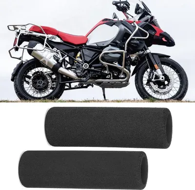 Imagen del producto de 2 cubiertas para manillar de espuma suave, compatibles con el modelo R1200
