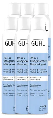 Zdjęcie produktu dla 6 sztuk szamponu bez spłukiwania Guhl Volume & Frische - 200 ml - zestaw ekonomiczny