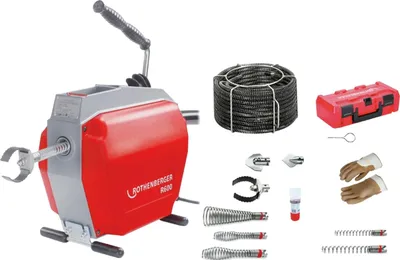 Image de ROTHENBERGER R600 230V+Spirale/WZ-Set (7.2687+7.2955X) - 72675