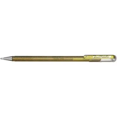 Image de Roller à encre gel hybride Pentel "Dual Pen" or