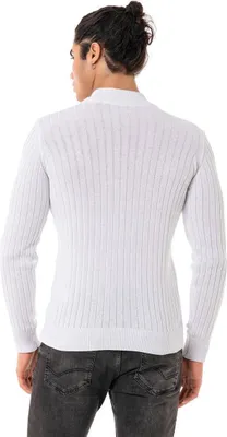 Produktbild von Red Bridge Herren Strickpullover Stehkragen Pullover