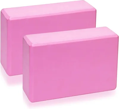 Obrázok produktu pre Sada joga blokov, 2 kusy, z protišmykového EVA peny, rozmer 23 x 8 x 15 cm, určené na jogu