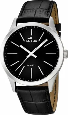 Obrázek produktu pro Lotus Pánské minimalistické ležérní kožené náramkové hodinky L15961/3 černé UL15961/3