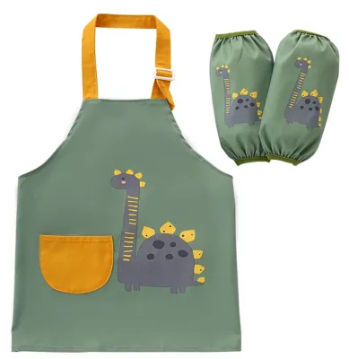 Imagen del producto de Delantales para niños: ideales para cocinar y pintar, para niños de 6 a 9 años