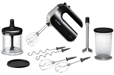 Produktbild von Bosch HomeProfessional MFQ 4885 - Handmixer - 575 W - Black/Chrome (MFQ4885DE)