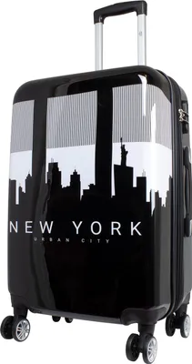 Produktbild von Polycarbonat Mittelgroßer Reisekoffer Manhattan New York 67 cm Motivkoffer Dehnfalte