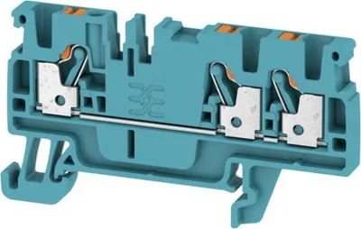Zdjęcie produktu dla Weidmüller A3C 2.5 BL, 5,1 mm, 36,5 mm, 66,5 mm