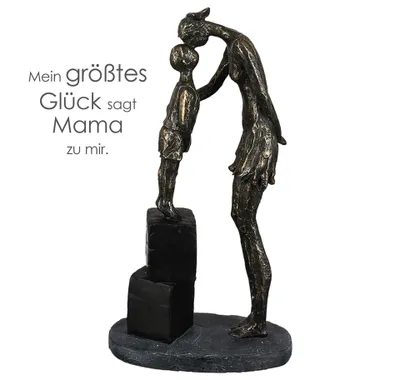 Obrázek produktu pro Casablanca by Gilde dekorativní figurální plastika Maminka a dítě V. 28 cm,89360
