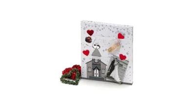 Obrázok produktu pre Svadobný fotorámik / fototabuľa LOVE STORY 30x36cm