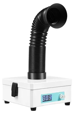 Produktbild von Rauchabsauger - Lötrauchabsaugung Luftreiniger - 15 W 15 m³/h - 3-stufige Filterung - Leise für Löten Elektronik Werkstatt - Weiß