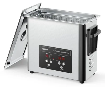 Produktbild von VEVOR Ultraschallreiniger 6L 120W Edelstahl 40kHz digital mit Reinigungskorb