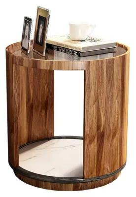 Image de Table basse de luxe Design Table basse café Tables d'appoint Salon Rond Canapé