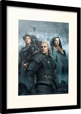 Immagine prodotto di Stampa incorniciata 30x40 cm dei personaggi del witcher