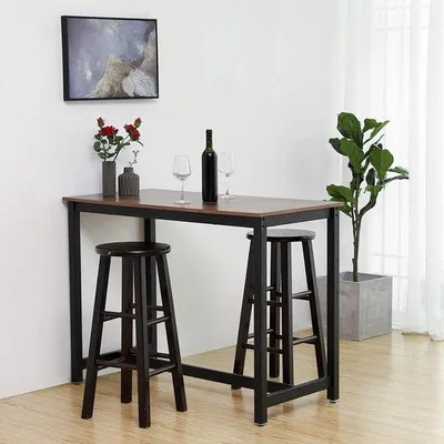 Immagine prodotto di Piano di lavoro industriale - Marrone-nero - Design industriale Met