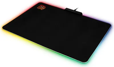 Produktbild von Thermaltake MP-DCM-RGBSMS-01 - Schwarz - Einfarbig - Kautschuk - USB - Anti-Rutsch-Basis - Spiel-Mauspads