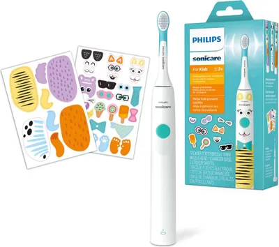 Image de Philips Zahnbürste For Kids Design a Pet Edition / HX3601/01 Weiß (HX3601/01)