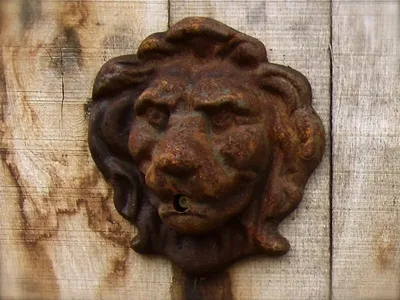 Produktbild von Löwenkopf Wasser Auslauf für Wandbrunnen - Brunnen - Dekoration Wand Speier