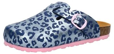 Produktbild von Bioline Clog Kids, Größe 31, mit verstellbarer Schnalle und Kork-Fußbett