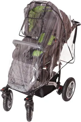 Zdjęcie produktu dla Uniwersalna osłona przeciwdeszczowa do wózków dziecięcych i buggy - Comfort Plus