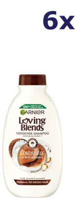 Produktbild von 6x Loving Blends Shampoo 300ml Kokosmelk