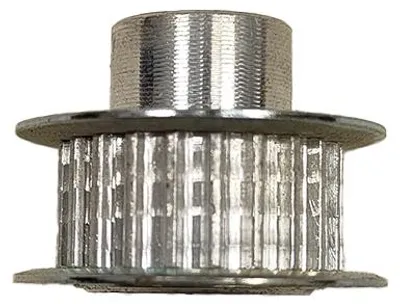 Obrázek produktu pro Řemenová kladka, šířka: 5 mm, 22 zubů, řemen 6 mm, hliník, T2, Ozdowski
