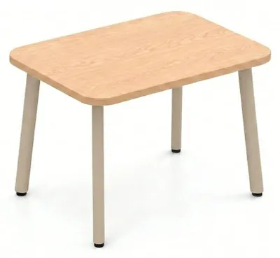 Produktbild von Moderner Wohnzimmertisch Couchtisch Beige Holzoptik schlicht