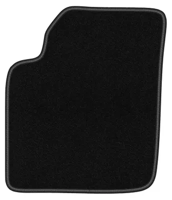 Image de Tapis conducteur en moquette noir pour Ford Ka MK1 1998-2006 berline compacte