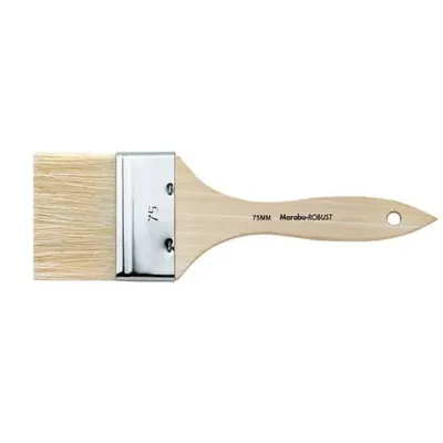 Produktbild von Marabu Künstlerpinsel Robust Form breit Größe 75