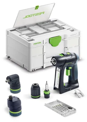Produktbild von Festool Akku-Bohrschrauber C 18 Basic-Set | 578831