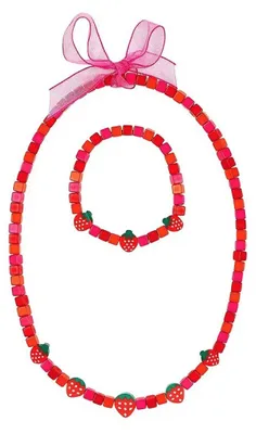 Immagine prodotto di Souza for Kids Set collana bracciale Anje fragola