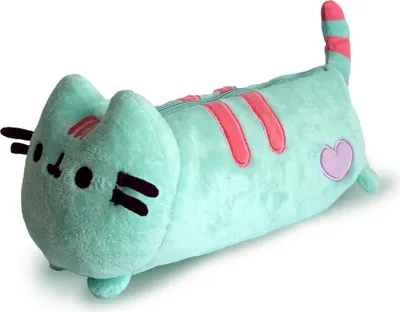 Produktbild von PUSHEEN PASTEL Katze Plüschrohr Federtasche