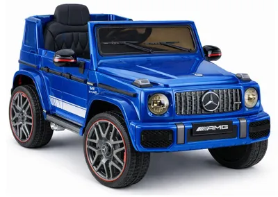 Immagine prodotto di Auto elettrica per bambini Mercedes AMG G 63 verniciata di blu