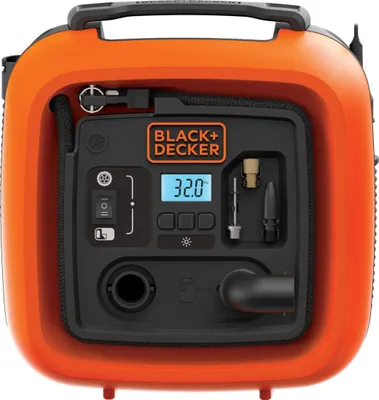 Zdjęcie produktu dla BLACK+DECKER ASI400-XJ Black&Decker Luftpumpe/Kompressor 11 bar ASI400