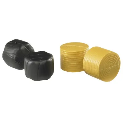Produktbild von Bruder Zubehör: 4 Rundballen für Ballenwickler, 1 Set