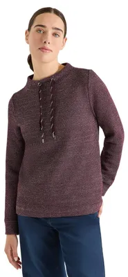 Imagen del producto de Sudadera Cecil, color berenjena, talla L