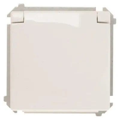 Produktbild von Kontakt-Simon BMGZ1B.01/11, Weiß, Kunststoff, IP44, 250 V, 75 mm, 50 mm