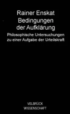 Obrázek produktu pro Enskat, R: Bedingungen der Aufklärung