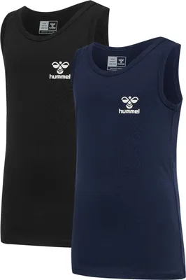 Produktbild von hummel hmlNOLAN TANK TOP 2-PACK - BLACK IRIS - 98/104