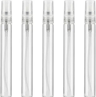 Obrázok produktu pre 5 ks priehľadných 10 ml rozprašovačov na éterické oleje