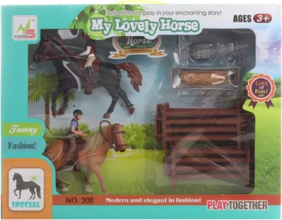 Image de Cheval avec accessoires