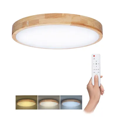Obrázek produktu pro Solight LED osvětlení s dálkovým ovladačem Solid Oak, 51cm