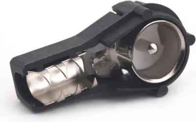 Imagen del producto de Conector tipo ISO para antena de radio de coche, con terminales para crimpar, que convierte cables sin terminar