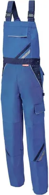 Immagine prodotto di Pantaloni da lavoro salopette Highline blu fiordaliso/blu navy/zinco taglia 54